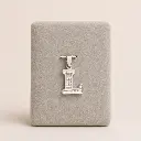Dije Letra Inicial en Plata 925