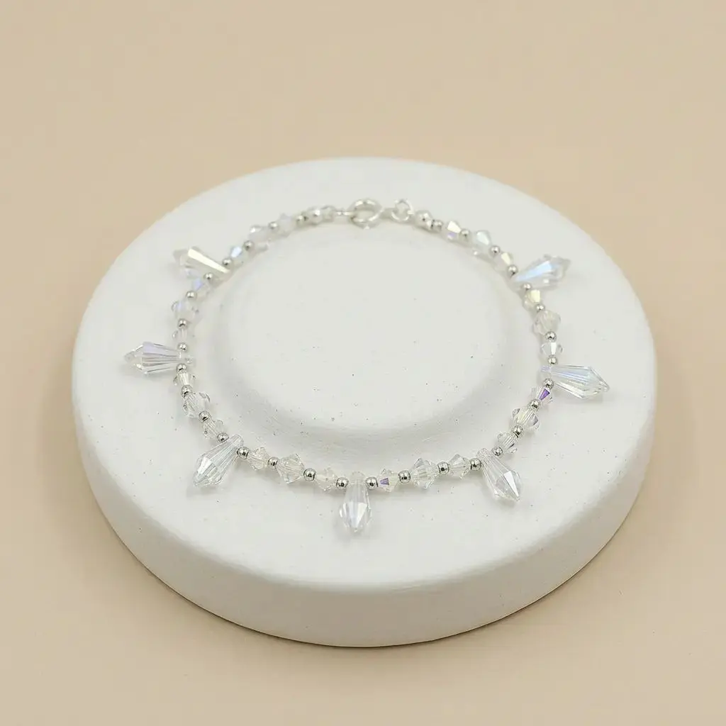 pulsera plata 925 cristales blancos.webp