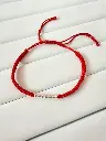 Pulsera plata hilo rojo cordón.webp