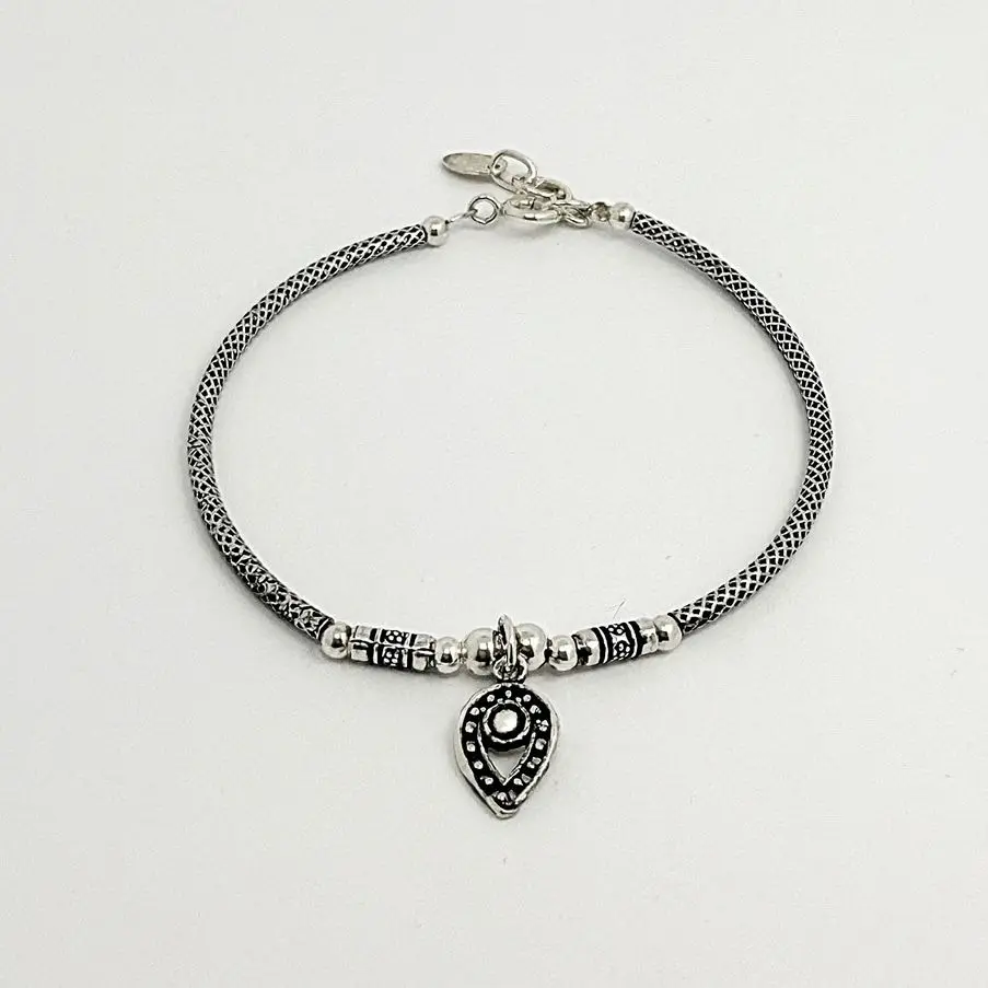Brazalete Plata quemada 925.webp