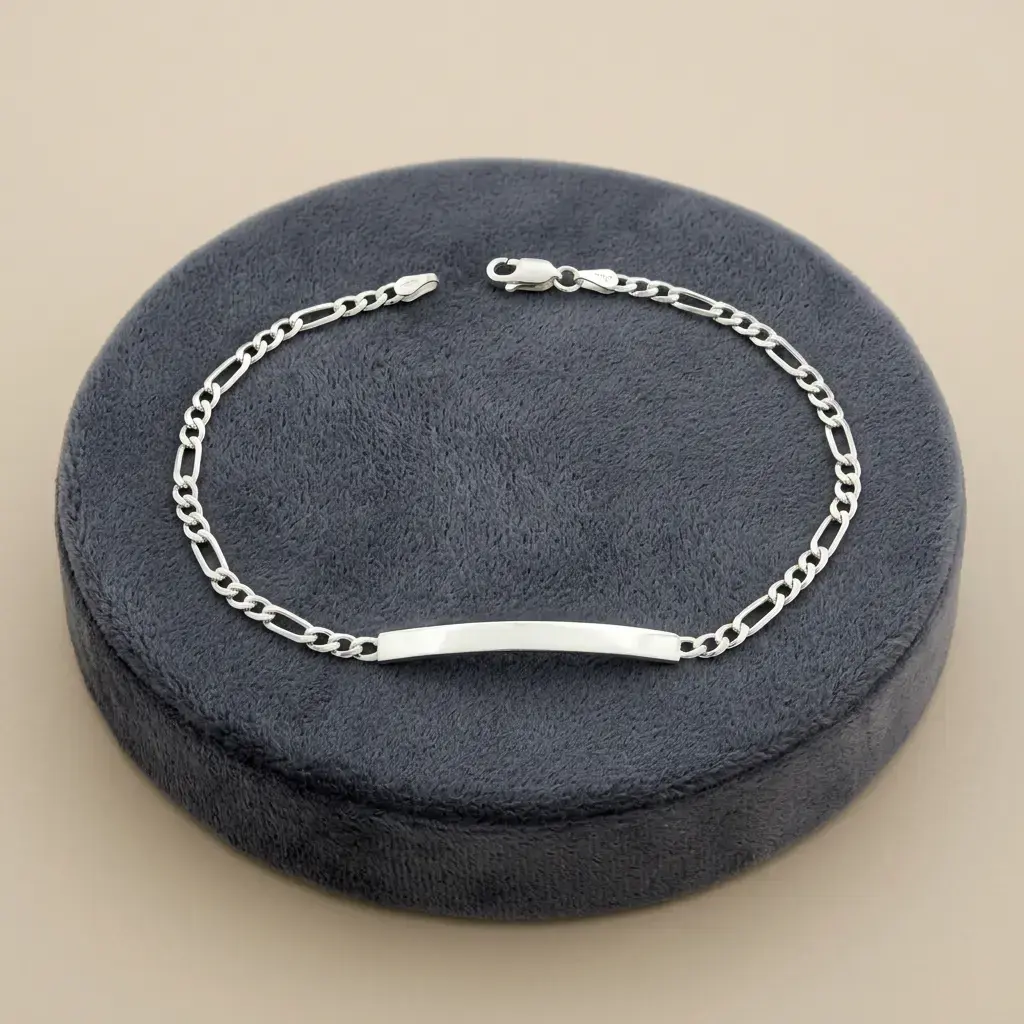 [P-PL-294] Pulsera esclava en Plata ley 925 tejido cartier - 21 cm.webp