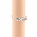 Anillo en Plata ley 925 cristales colores mix 