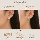 aretes doble uso largos dorados mariposa.webp