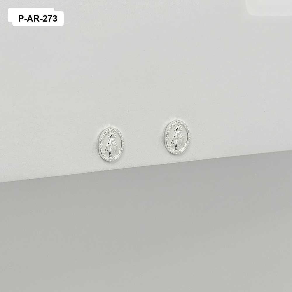 *TOPO PLATA 925 MEDALLA VIRGEN MILAGROSA