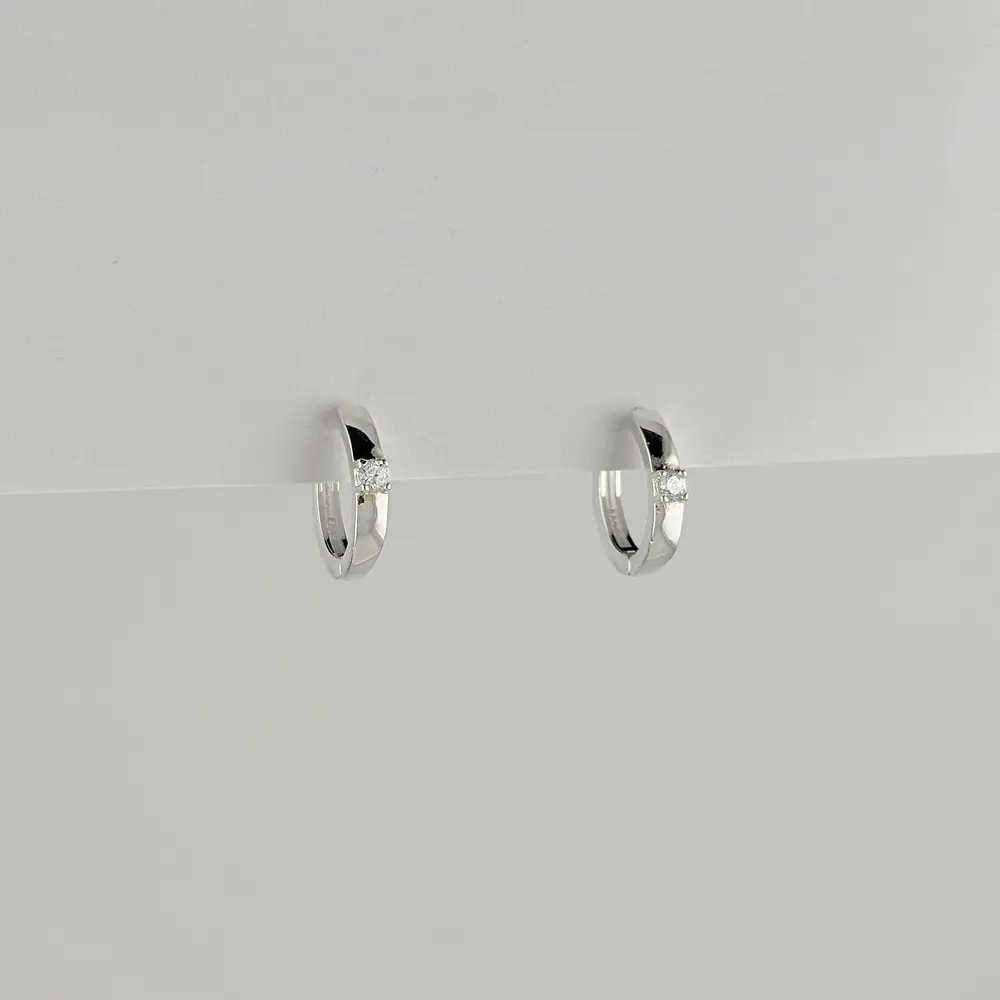 + TOPO PLATA 925 FLOR ESMALTADA