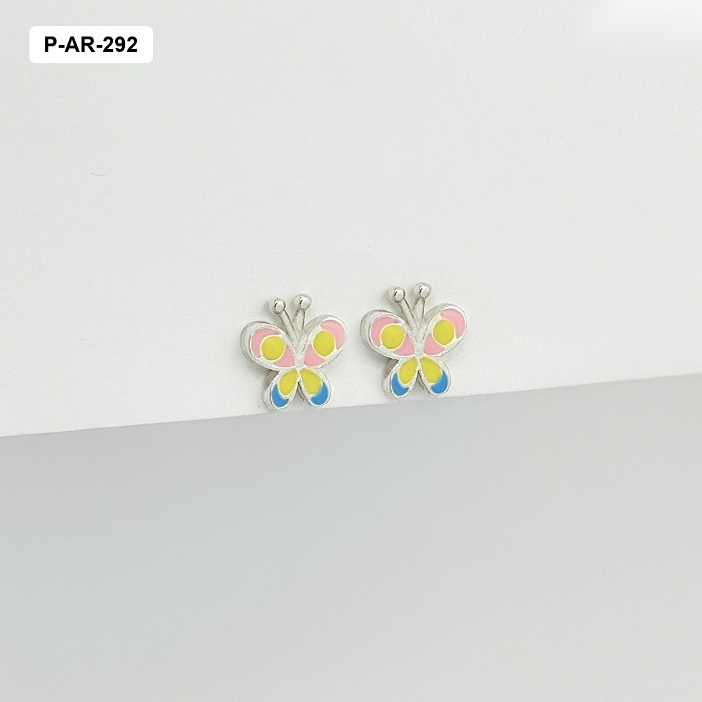 Topo plata 925 mariposa esmaltado
