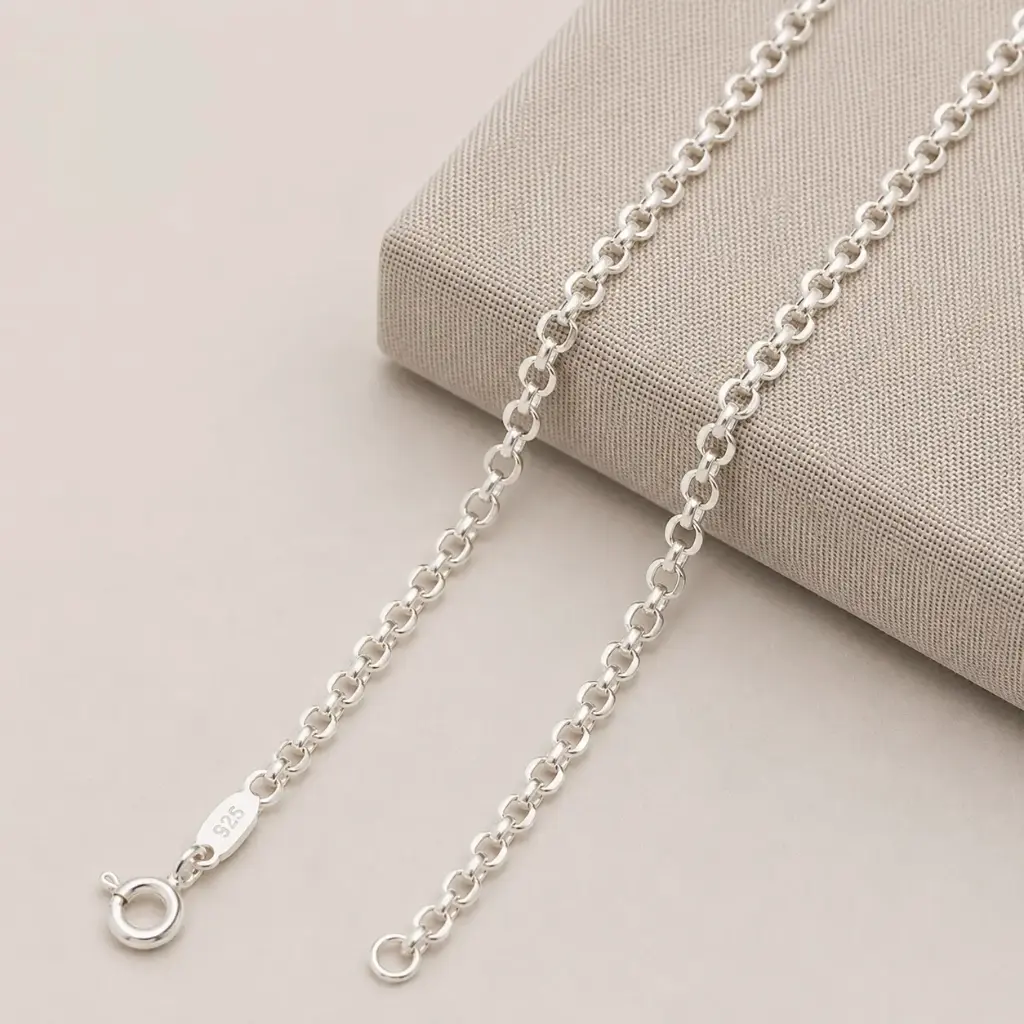 Cadena plata 925 rolo 45 cm