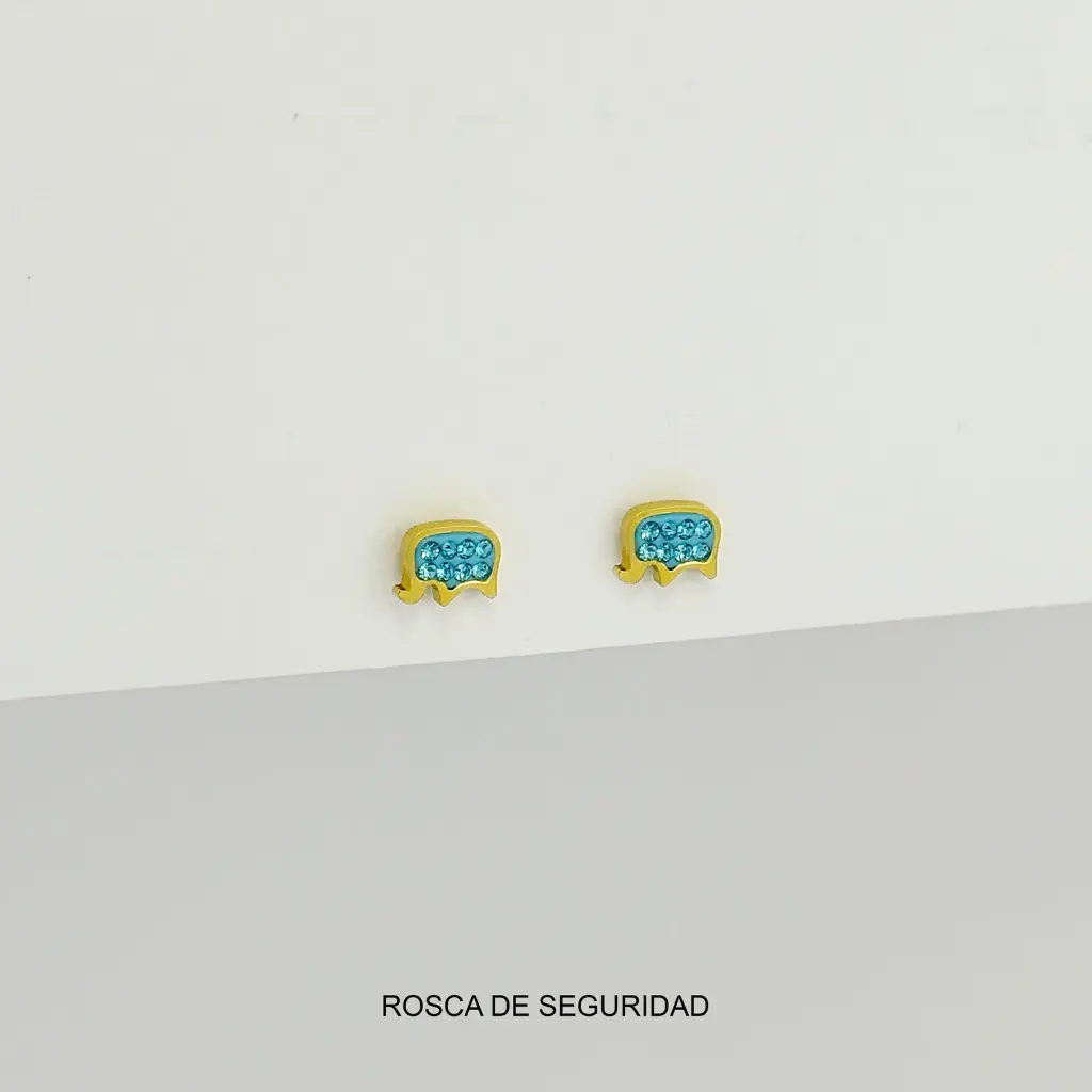Topo acero gold rosca de seguridad elefantes 