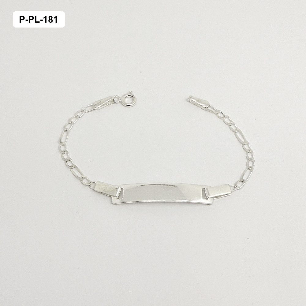 *PULSERA EN PLATA LEY 925 ESCLAVA CARTIER BEBÉ 13 CM
