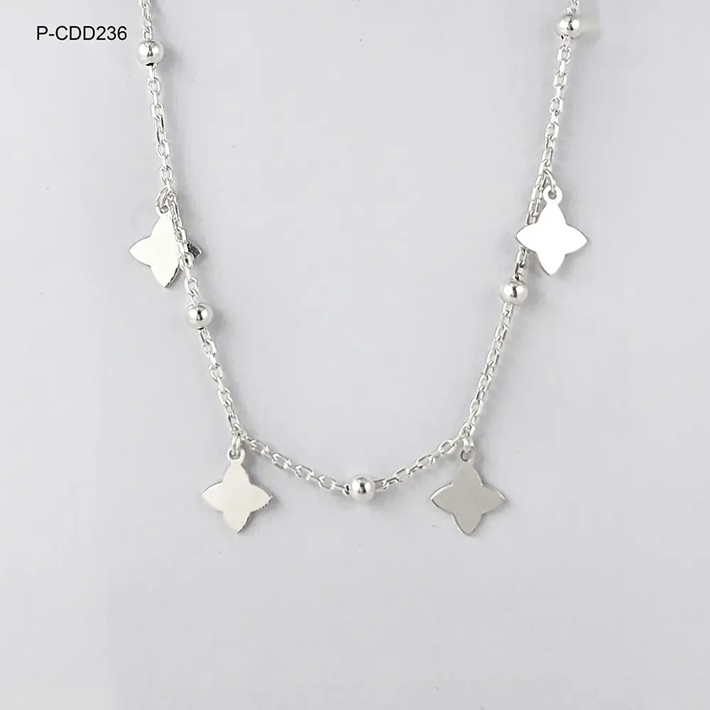 *P-CDD-236 COLLAR EN PLATA LEY 925 DIJES VAN CLEEF