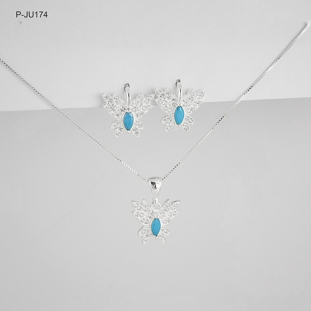 *JUEGO EN PLATA LEY 925 THAI MARIPOSA GRANDE