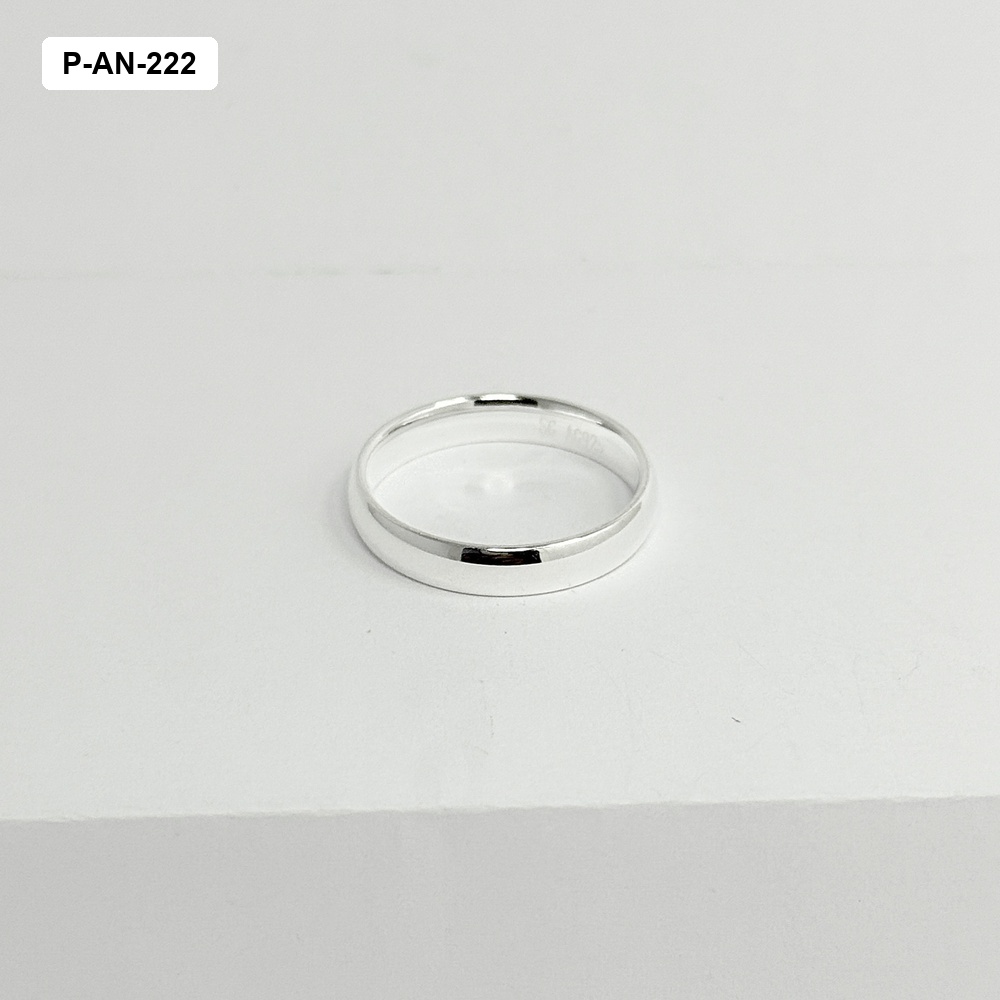 *ANILLO PLATA 925 ALIANZA MATRIMONIO LISAS 4MM X UNIDAD 