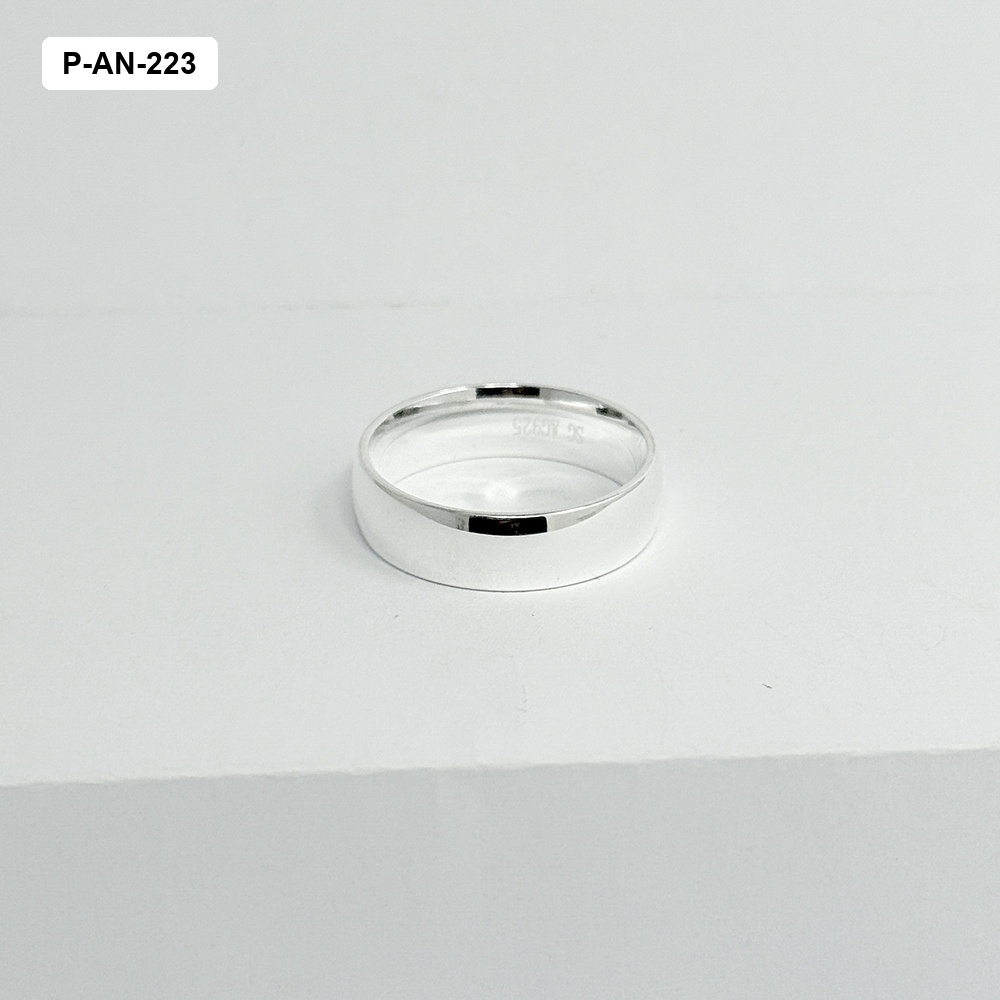 *ANILLO PLATA 925 ALIANZA MATRIMONIO LISAS 6MM X UNIDAD 
