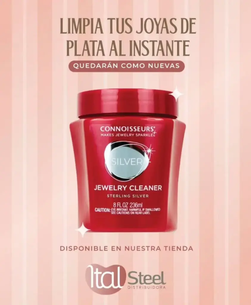 LÍQUIDO LIMPIEZA JOYAS PLATA