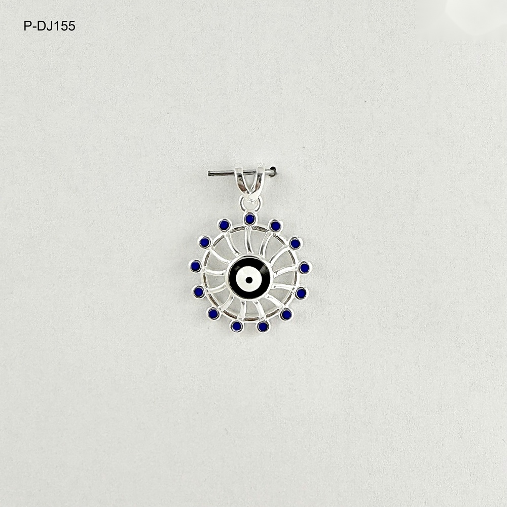 *DIJE PLATA LEY 925 ENJOYADO OJITO COLOR SURTIDO