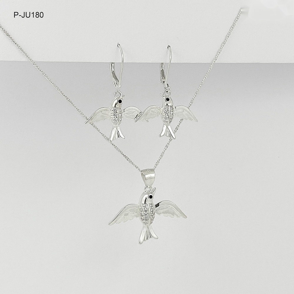 *JUEGO EN PLATA LEY 925 AVES