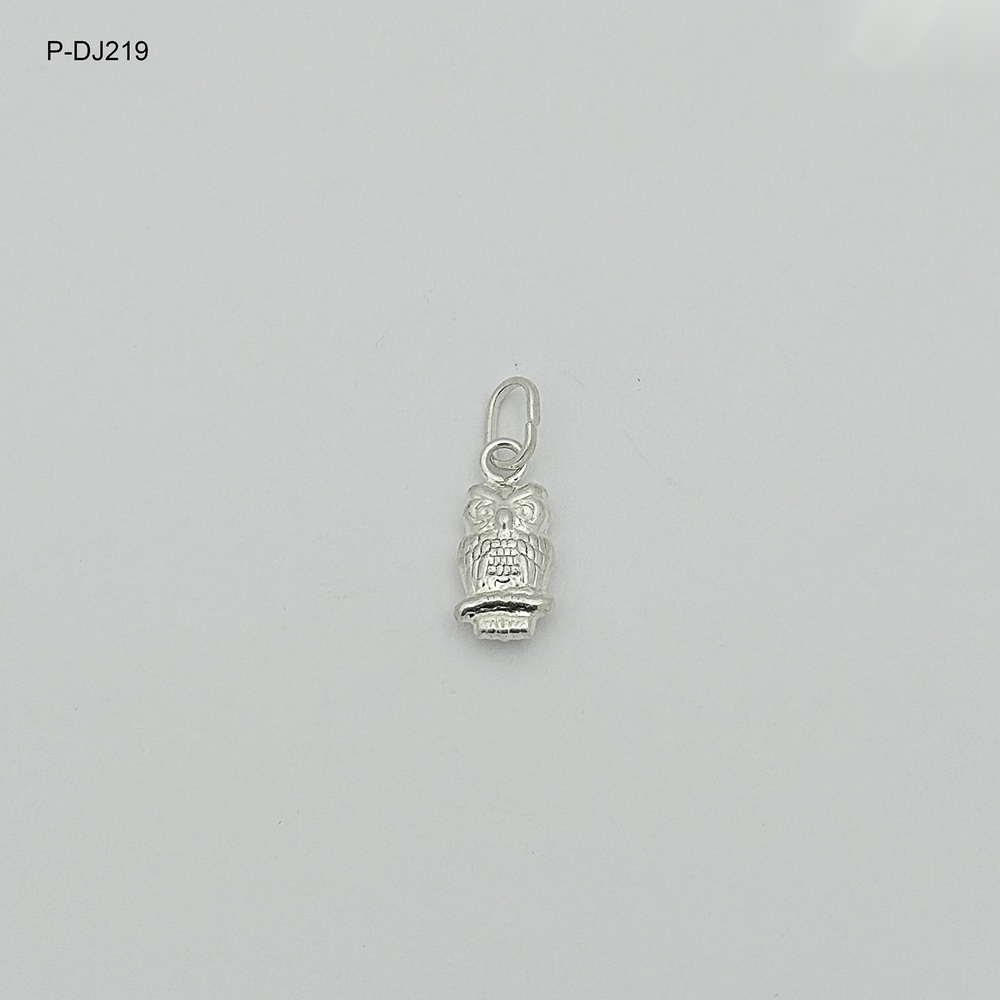 Dije en plata ley 925 búho modelo 2