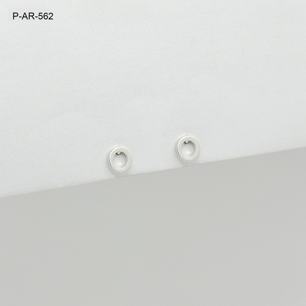 *P-AR-562 TOPO PLATA 925 AROS