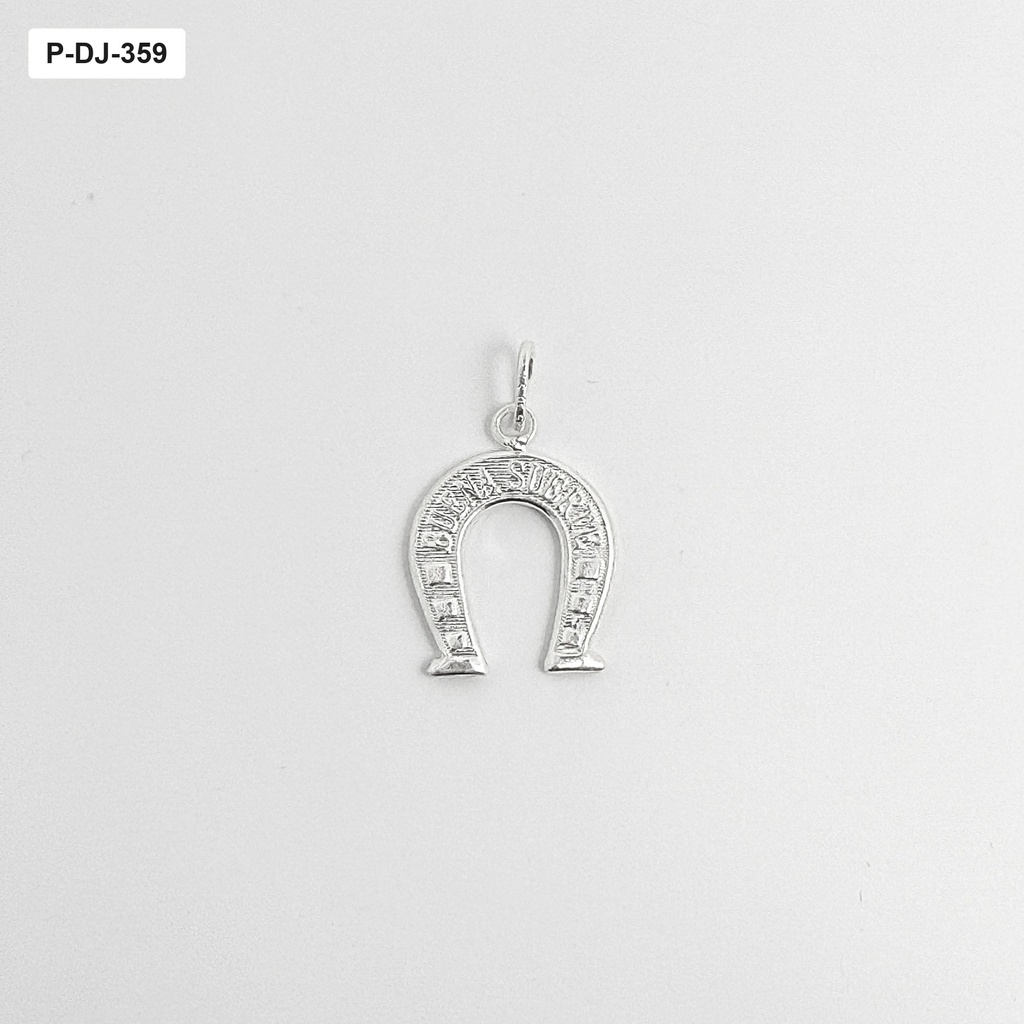 Dije en plata ley 925 herradura