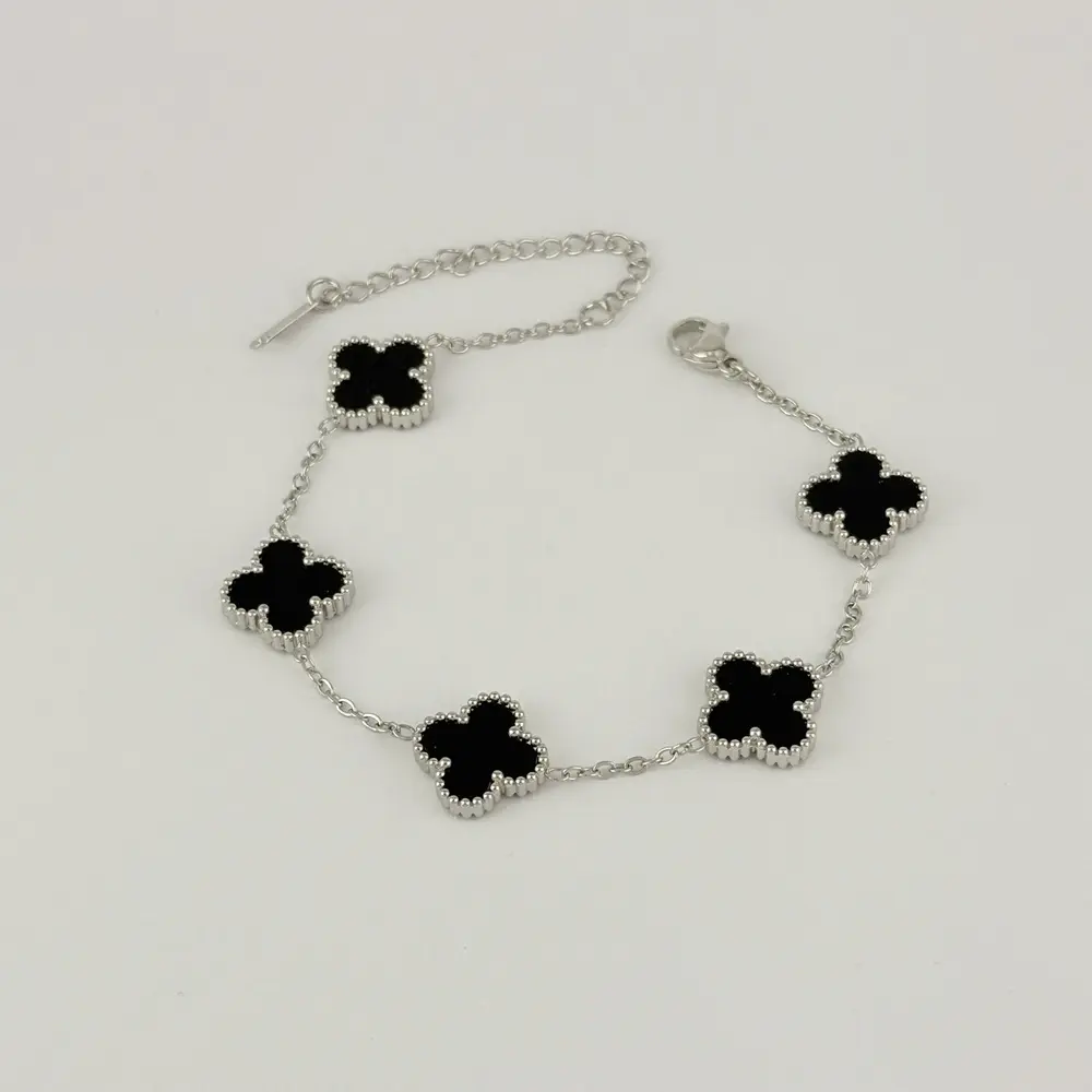 PULSERA EN ACERO SILVER VAN CLEEF