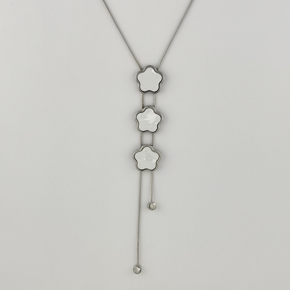 COLLAR EN ACERO VAN CLEEF