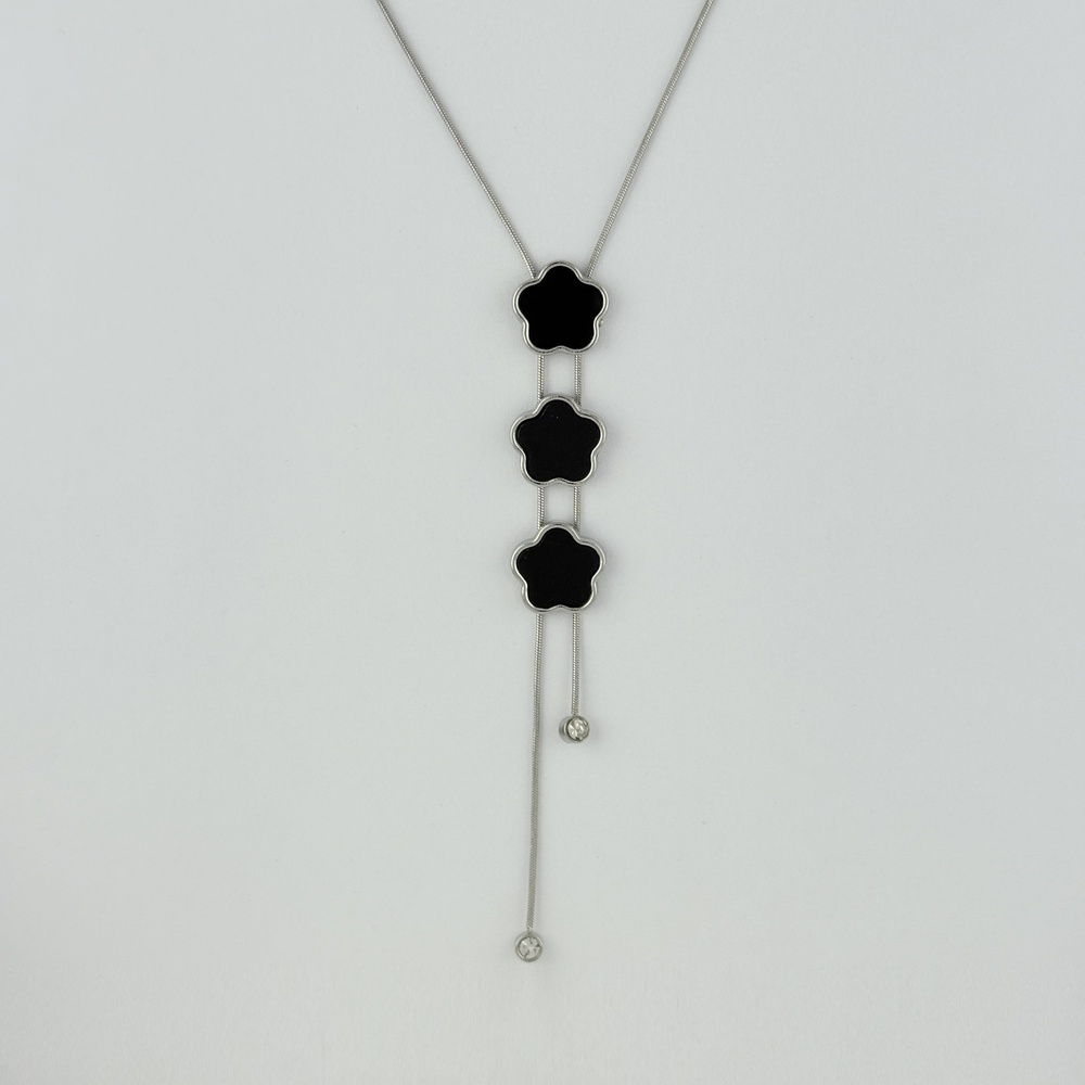 Collar en acero van cleef modelo 7