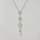 Collar en acero van cleef modelo 4