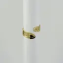 Anillo en acero gold ajustable modelo 39