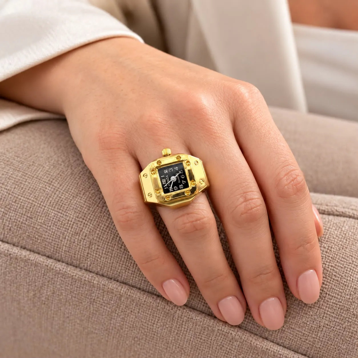 Anillo Reloj Fantasía Ref. 1