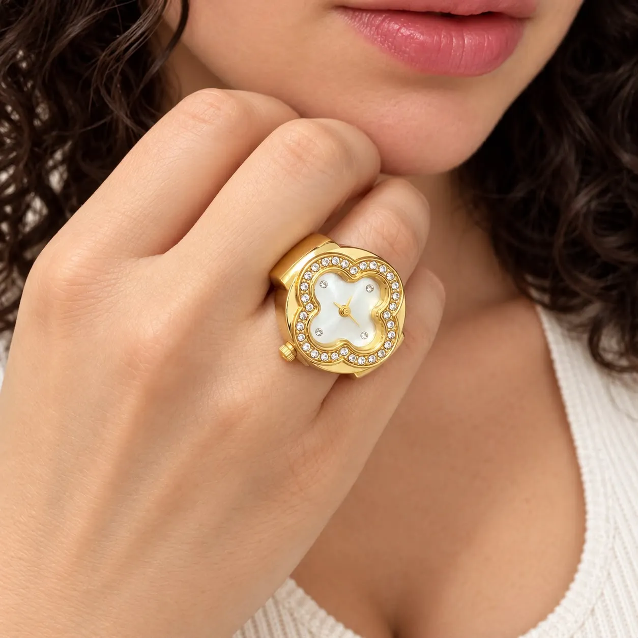 Anillo Reloj Fantasía Ref. 4