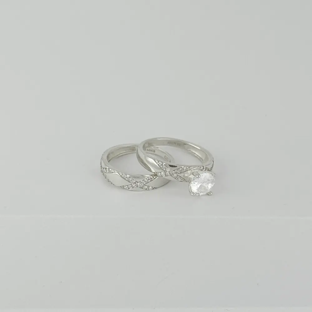 + ANILLO PLATA 925 INFINITO MICROCIRCONES BLANCOS