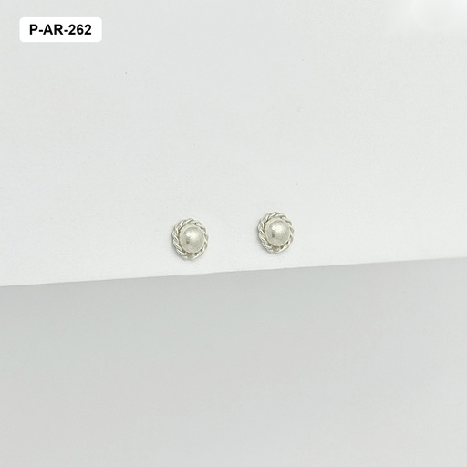 [P-AR-262] Topo plata 925 repulgue