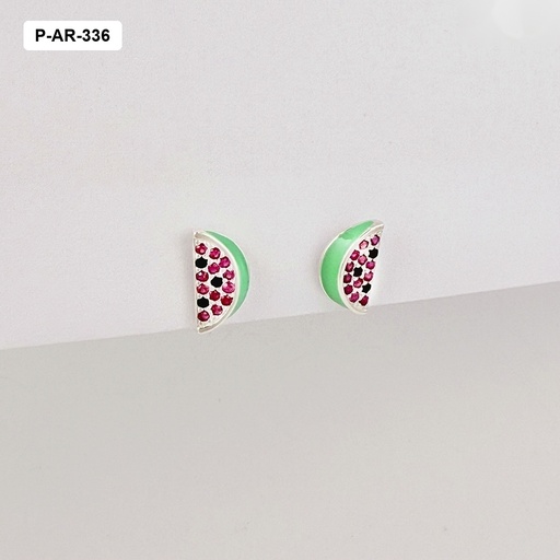 [P-AR-336] Topos en plata ley 925 sandia microcircones