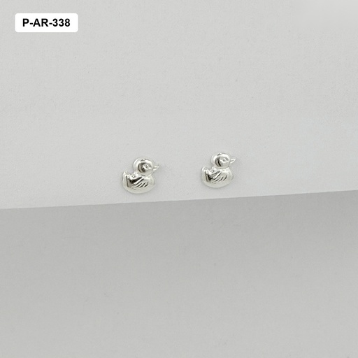 [P-AR-338] Topo en plata ley 925 línea económica pato