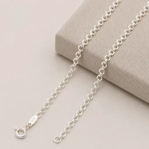 [P-CD-139] Cadena plata 925 rolo 45 cm
