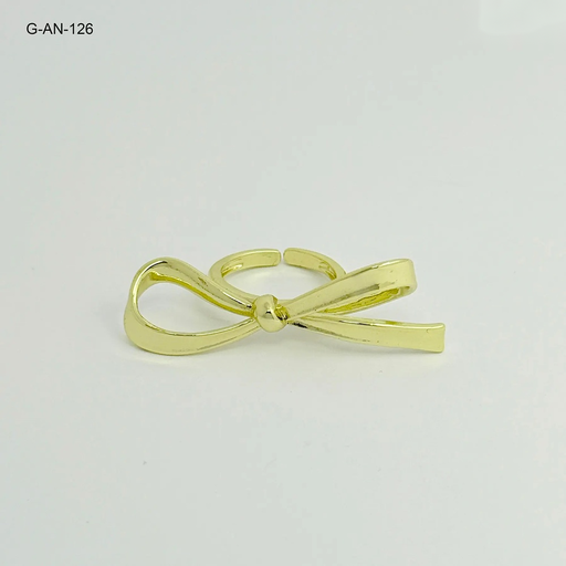 [G-AN-126] *ANILLO GOLD CHUNKY RODINADO