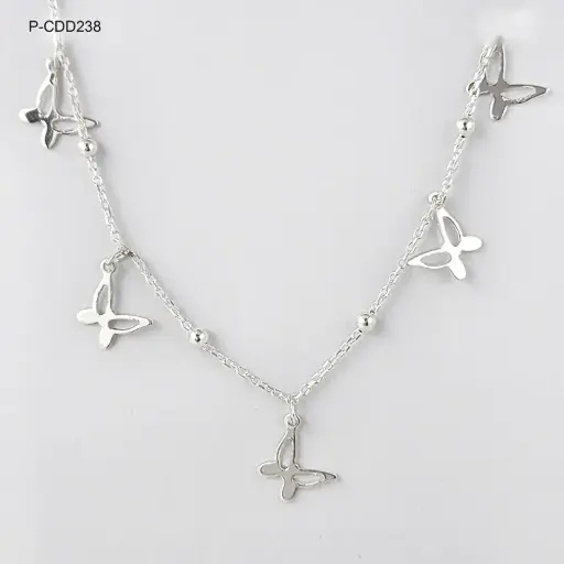 [P-CDD-238] *P-CDD-238 COLLAR EN PLATA LEY 925 DIJES MARIPOSA