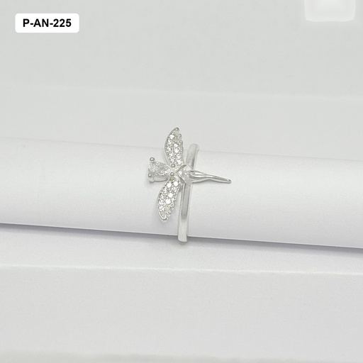 [P-AN-225] Anillo plata ley 925 alas libélula