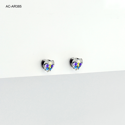 [AC-AR-385] Topo en acero cristal esmaltado hecho a mano surtidos