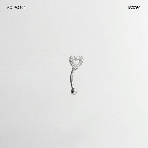 [AC-PG-101] Piercing en acero pequeño surtido
