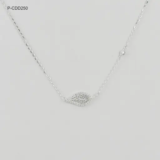 [P-CDD-250] *P-CDD-250 COLLAR EN PLATA LEY 925 DIJE HOJITA