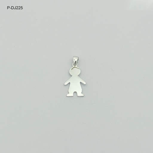 [P-DJ-225] Dije en plata ley 925 niño