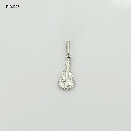 [P-DJ-228] Dije en plata ley 925 guitarra