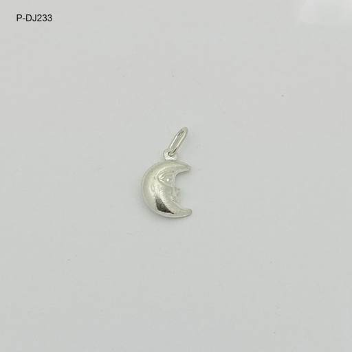 [P-DJ-233] Dije en plata ley 925 media luna