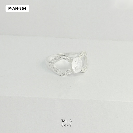 [P-AN-354] Anillo en plata ley 925 thai especial