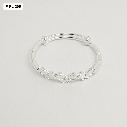 [P-PL-205] Pulsera rigida tres mariposas