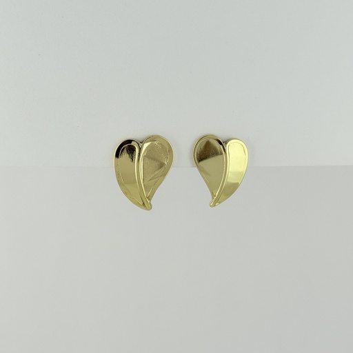 [AC-AR-423] MAXI ARETES EN ACERO GOLD