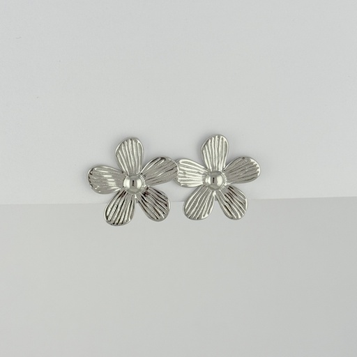 [AC-AR-449] MAXI ARETES EN ACERO SILVER