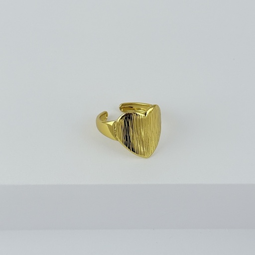 [AC-AN-261] ANILLO EN ACERO GOLD AJUSTABLE