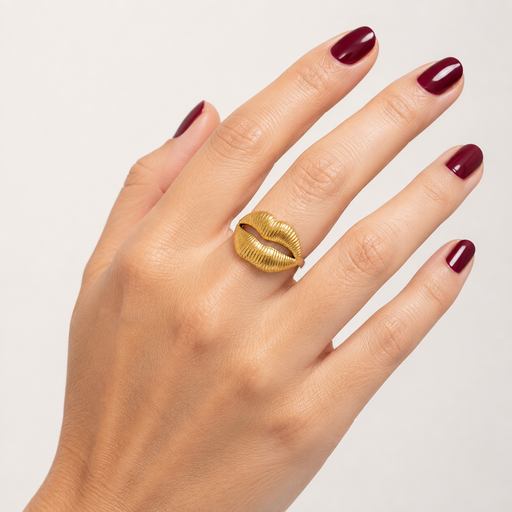 [AC-AN-317] Anillo en acero bicolor ajustable minimalista modelo 23